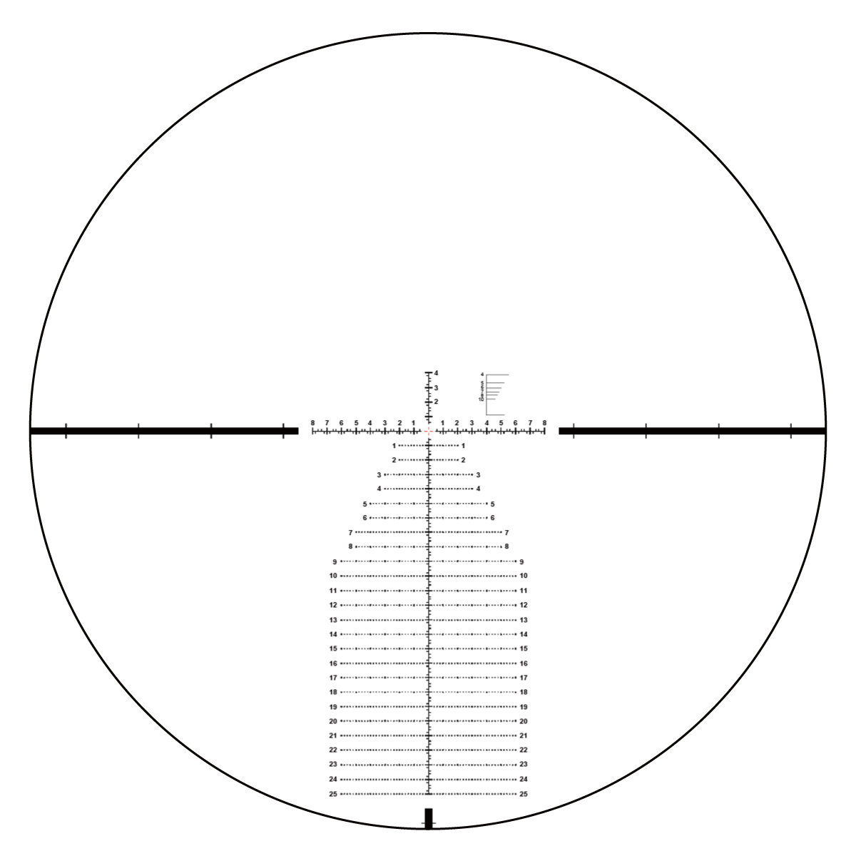 Optinis Taikiklis VECTOR SCFF-43 Continental 3-18x50 34mm FFP VEC-MBR1