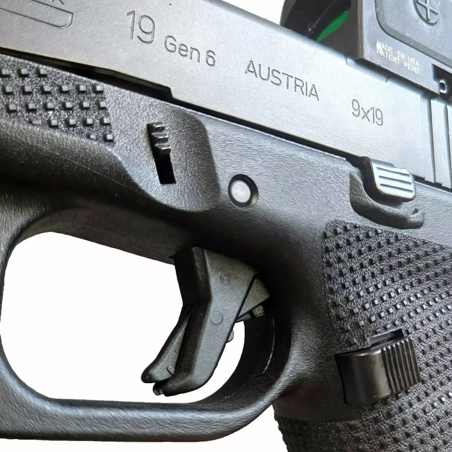 Glock 19 Gen6 Compact pistoletas 9x19mm, Optics Ready, FS