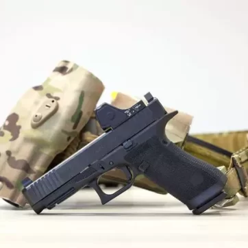 Glock 19 Gen6 Compact pistoletas 9x19mm, Optics Ready, FS