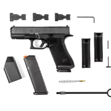 Glock 19 Gen6 Compact pistoletas 9x19mm, Optics Ready, FS